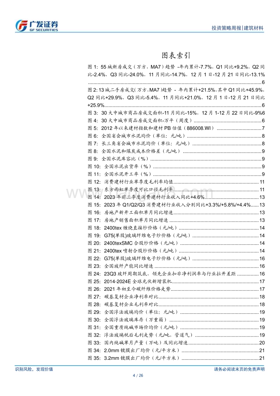 20231224_广发证券_建筑材料行业：政策持续放松本周地产成交边际回暖_26页.pdf_第4页