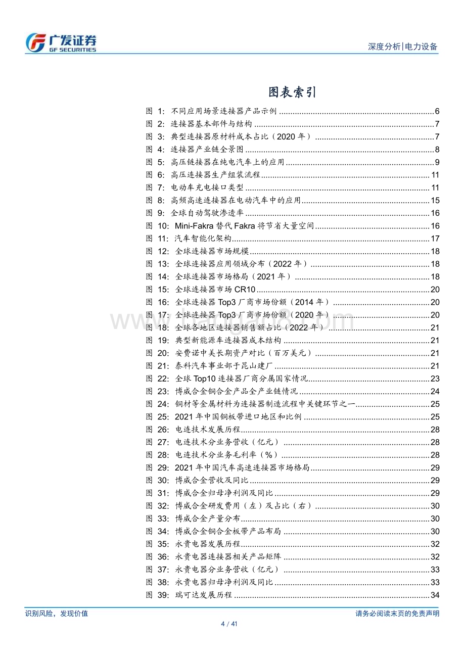 20231128_广发证券_电力设备行业新能源汽车专题：高压+高频技术迭代连接器国产化提速_41页.pdf_第4页