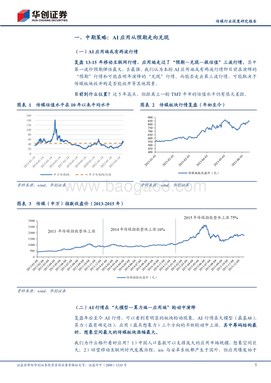 20230624_华创证券_传媒行业深度研究报告：预期和落地全面看好AI应用端行情_19页.pdf_第5页
