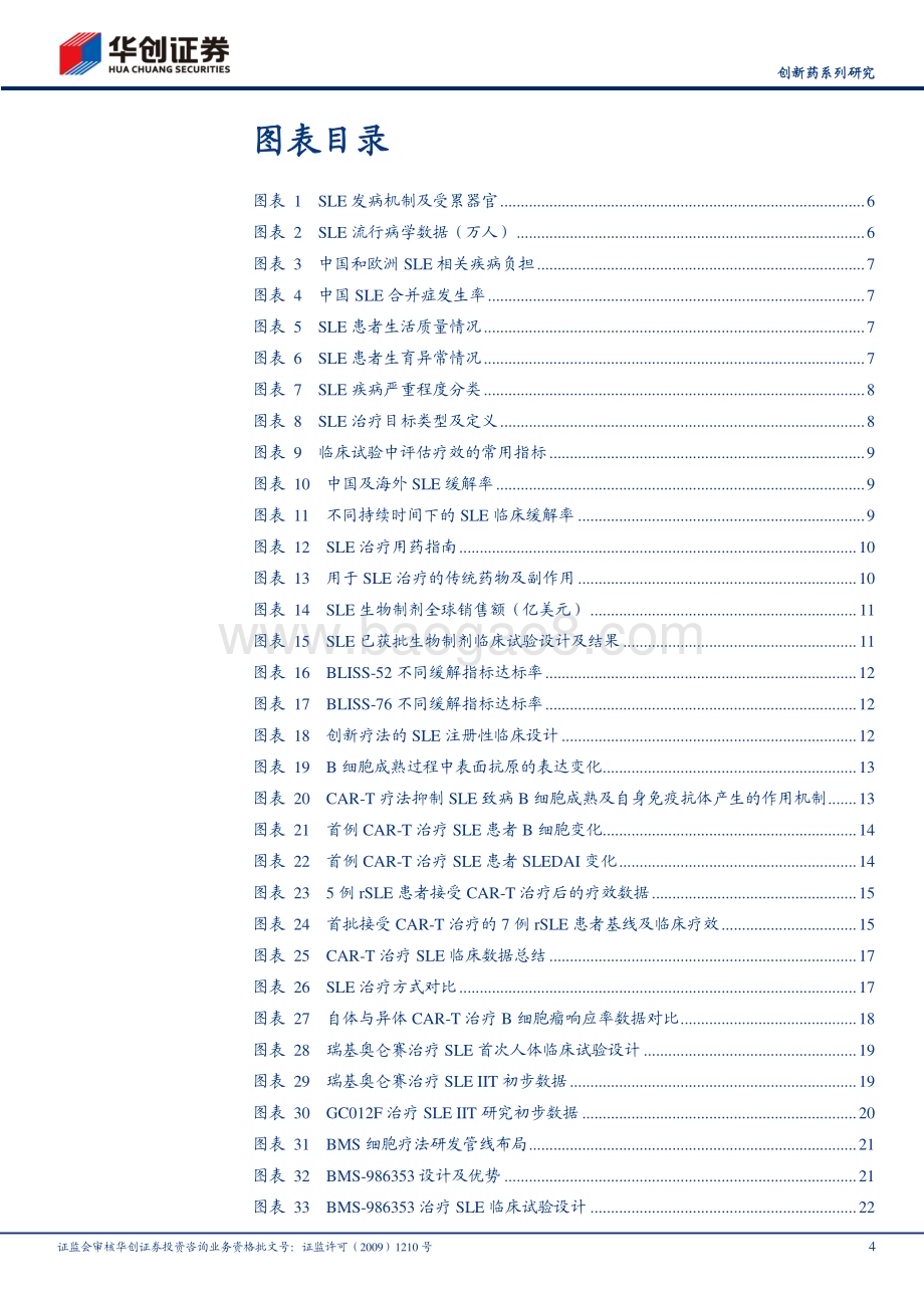 20231129_华创证券_医药行业创新药系列研究：CAR_T为系统性红斑狼疮带来治愈曙光_29页.pdf_第4页