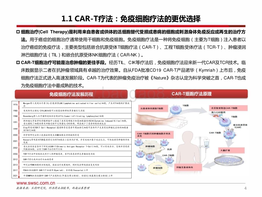 20230614_西南证券_医药行业创新药专题：CAR_T细胞疗法_肿瘤治疗领域耀眼新星_70页.pdf_第5页