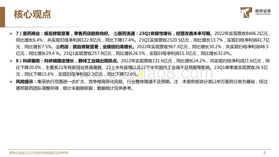 20230507_德邦证券_生物医药行业：估值仍处底部区间当前位置全面看多医药板块医疗服务、中药和血制品表现亮眼_73页.pdf_第5页