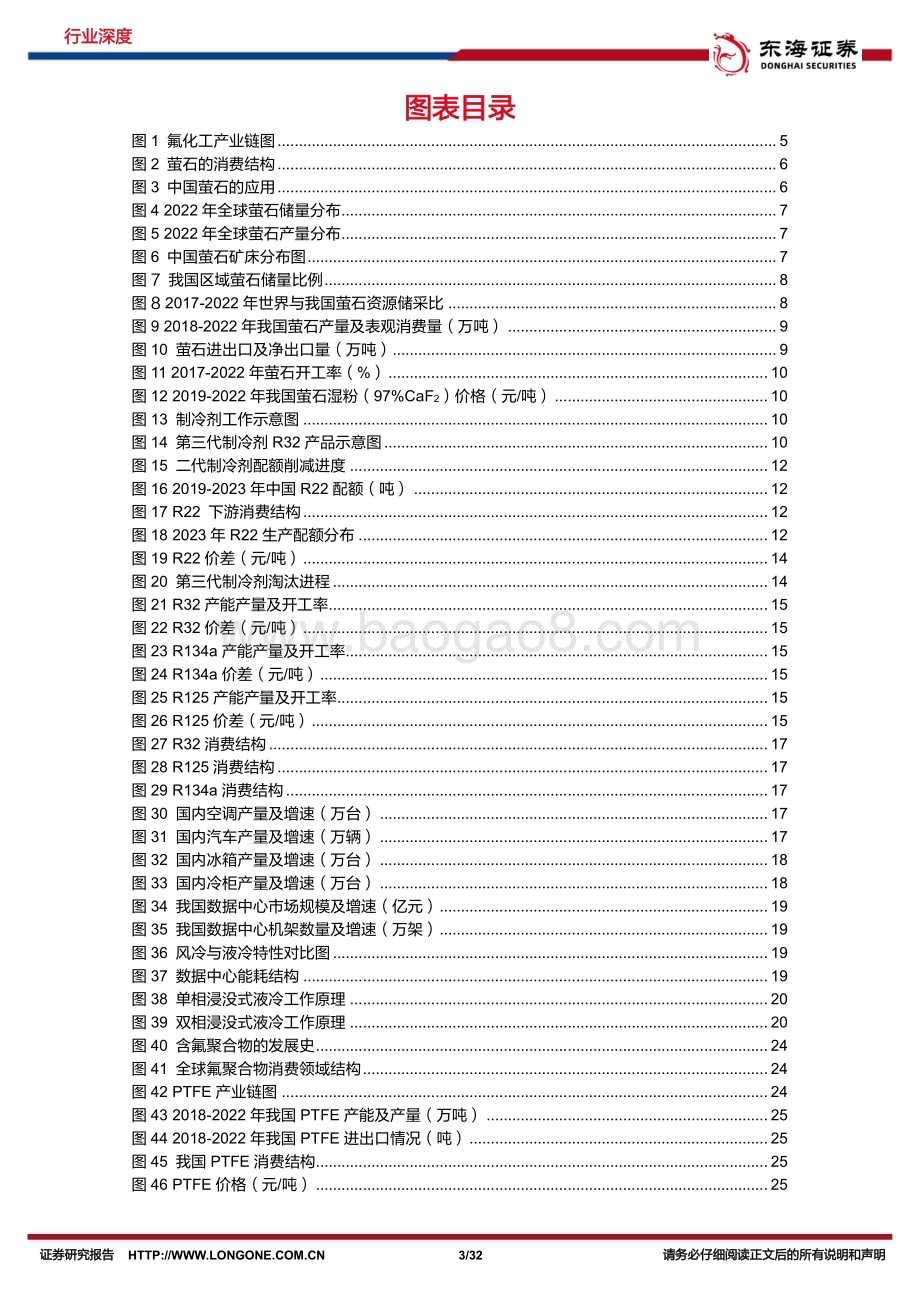 20230703_东海证券_基础化工行业深度报告：三代制冷剂产能扩张已到尾声氟化液市场空间广阔氟化工进入景气周期_32页.pdf_第3页