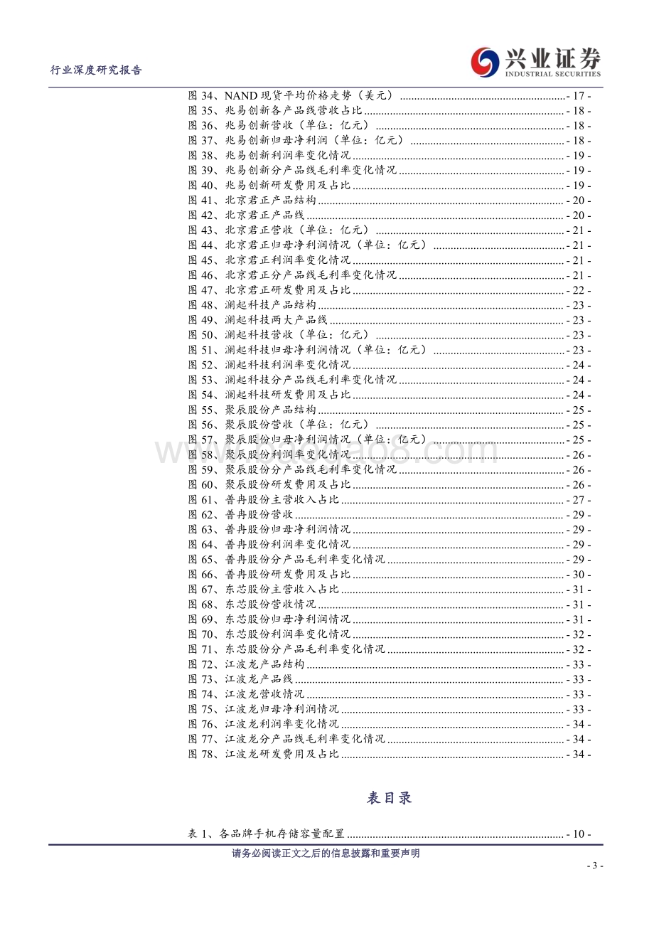 20230508_兴业证券_电子行业证券研究报告：存储行业拐点已至AI技术革命加速需求爆发_37页.pdf_第3页