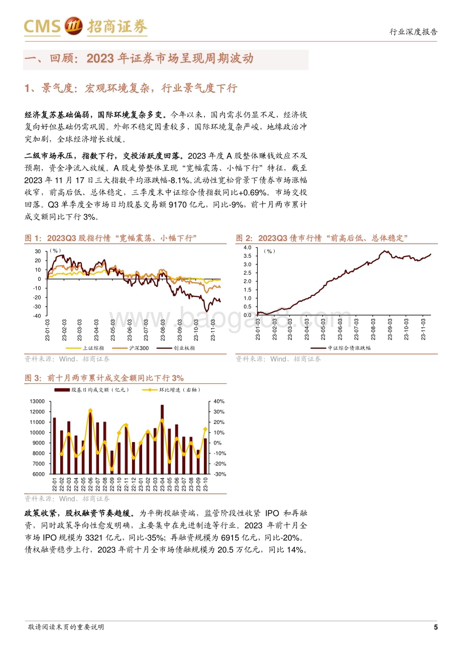 20231128_招商证券_证券行业2024年策略报告：政策积极向好业务守正创新证券行业发展再启航_27页.pdf_第5页