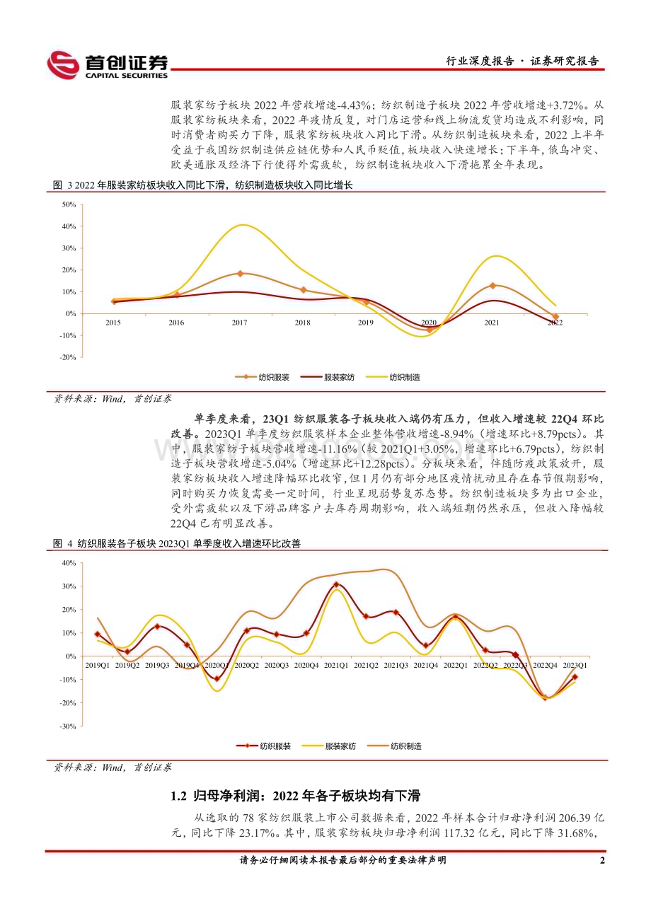 20230619_首创证券_纺织服饰行业深度报告：服装家纺关注复苏弹性纺织制造静待订单拐点_23页.pdf_第5页