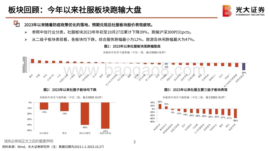 20231102_光大证券_社服行业证券研究报告：迎接复苏拥抱弹性_42页.pdf_第3页