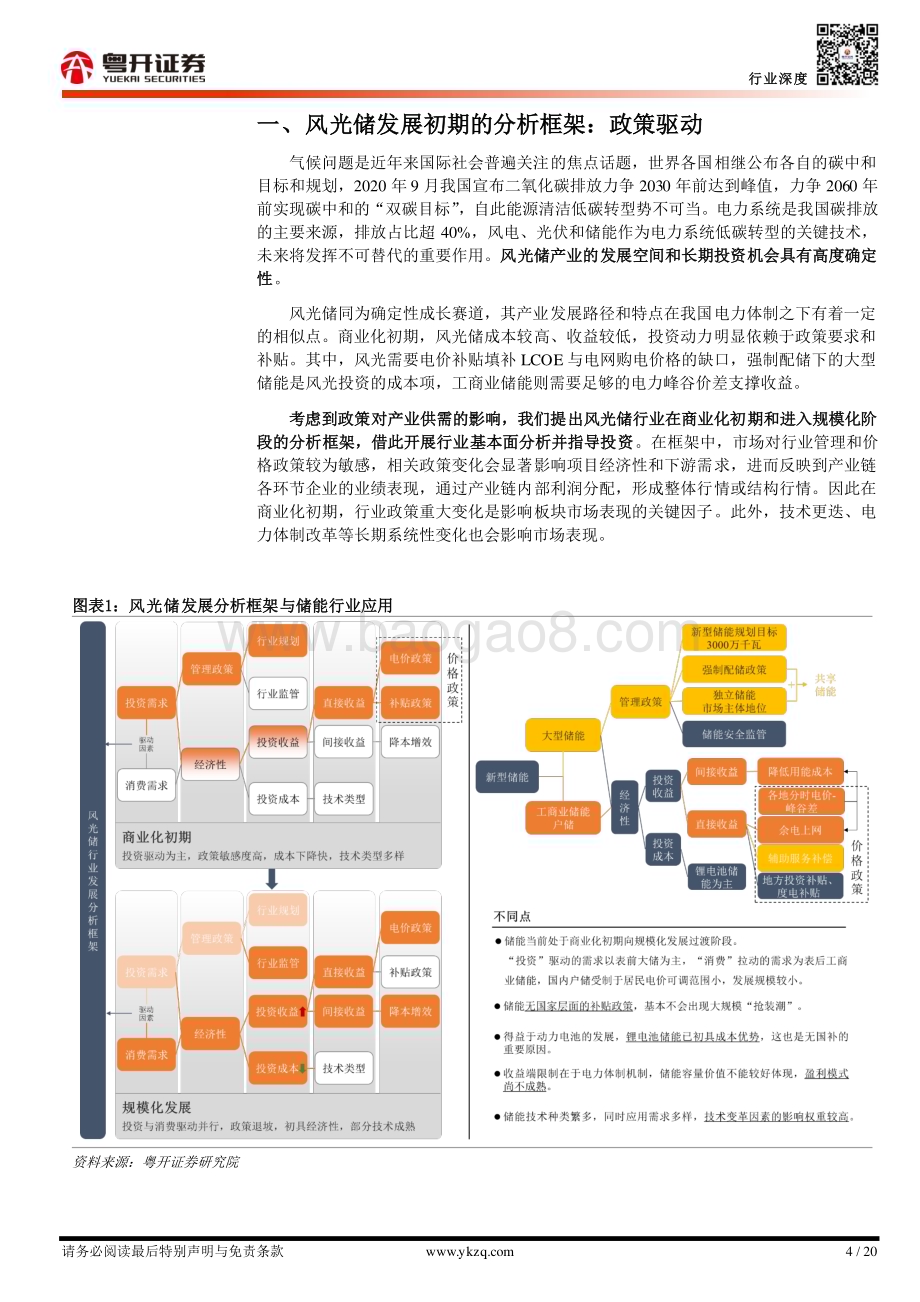 20231023_粤开证券_电力设备行业储能系列研究报告：储能好“风光”_分析框架与投资机会判断_20页.pdf_第4页