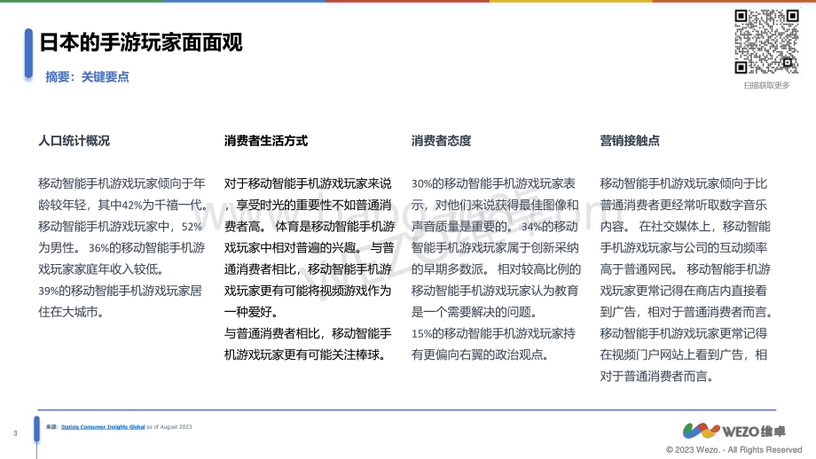 20231121_维卓_游戏行业：日本手游玩家洞察报告_30页.pdf_第3页