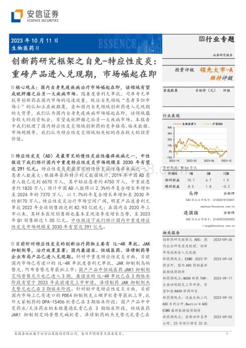 20231012_安信证券_生物医药行业专题研究报告：创新药研究框架之自免-特应性皮炎重磅产品进入兑现期市场崛起在即_34页.pdf