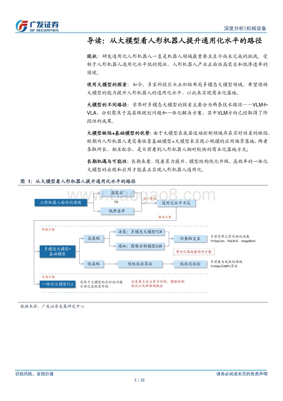 20230924_广发证券_人形机器人行业系列之八：人形机器人究竟需要怎样的AI模型？_33页.pdf_第5页