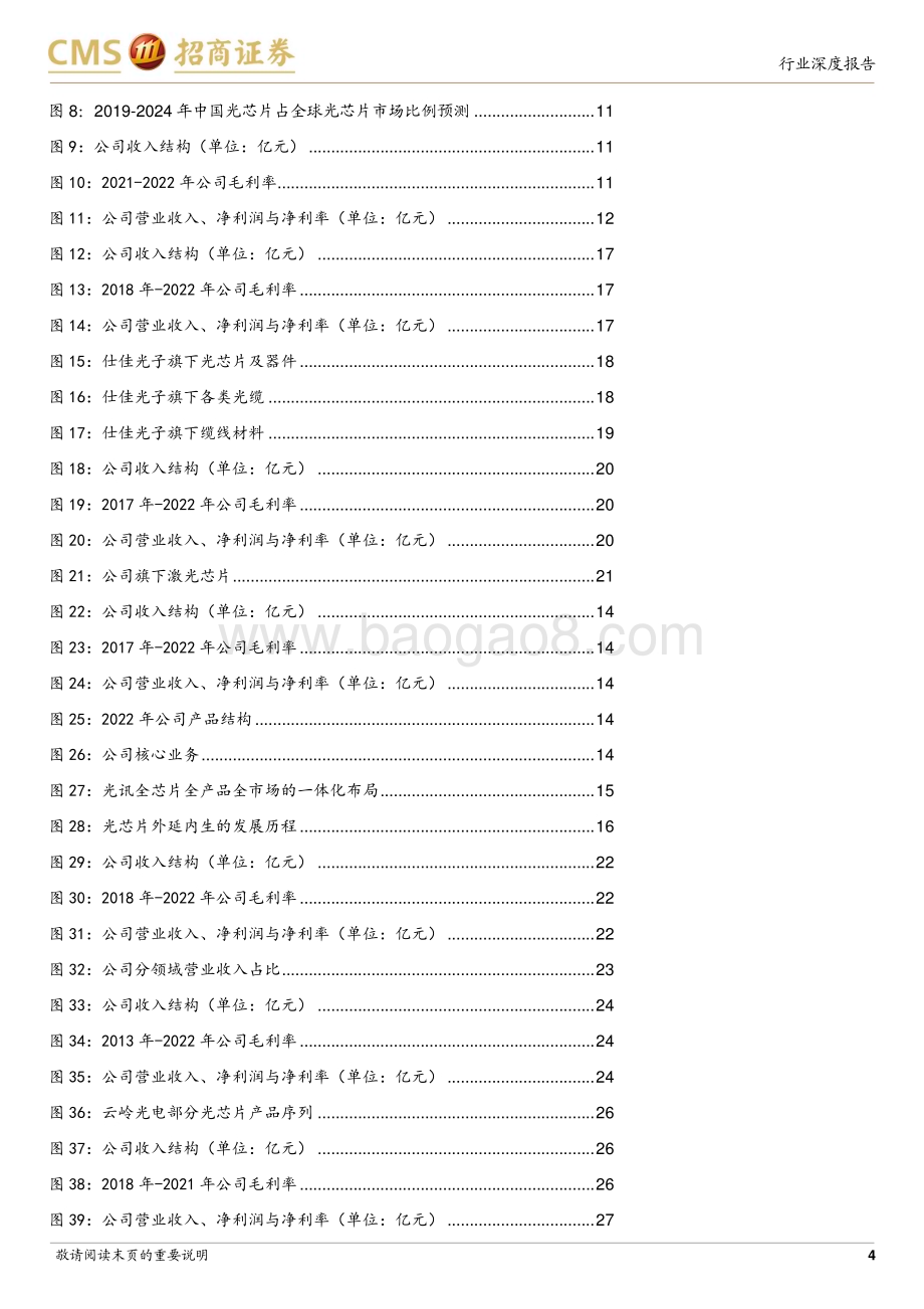 20230810_招商证券_通信行业光模块产业链梳理系列报告：光芯片环节国产光芯片群雄逐鹿高速率芯片量产交付有望突破_30页.pdf_第4页