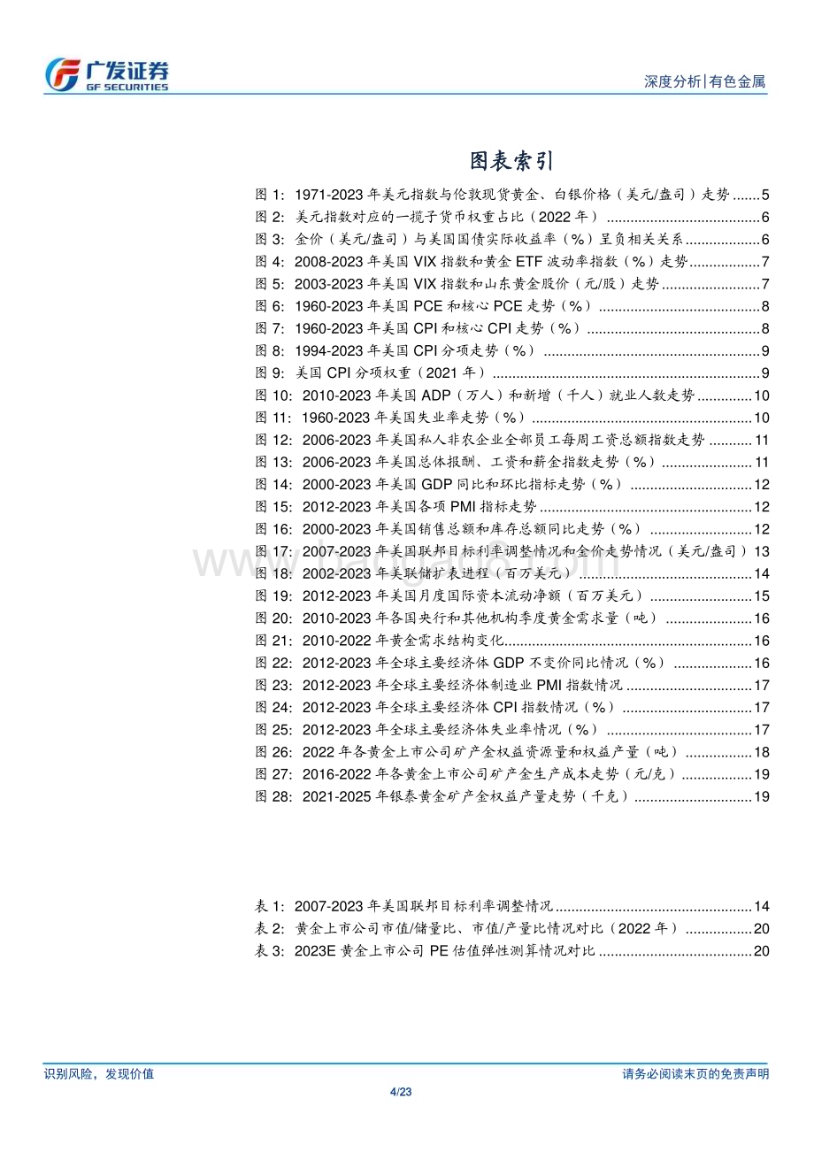 20230719_广发证券_黄金行业深度报告：黄金上行趋势不变把握预期的低点_23页.pdf_第4页