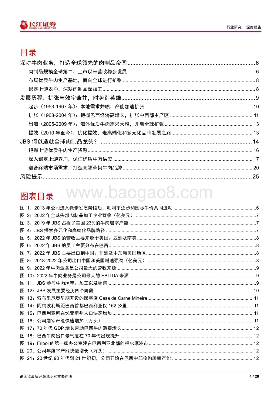20230813_长江证券_农产品行业长江消费海外复盘系列之JBS：全球肉制品龙头何以一骑绝尘？_26页.pdf_第4页