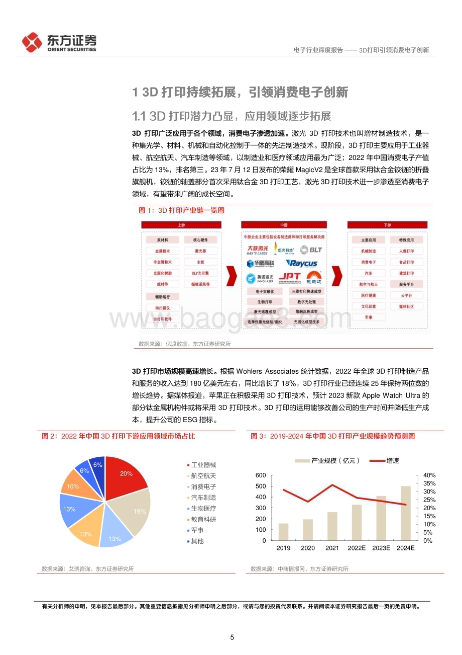 20230821_东方证券_电子行业深度报告：3D打印引领消费电子创新_23页.pdf_第5页