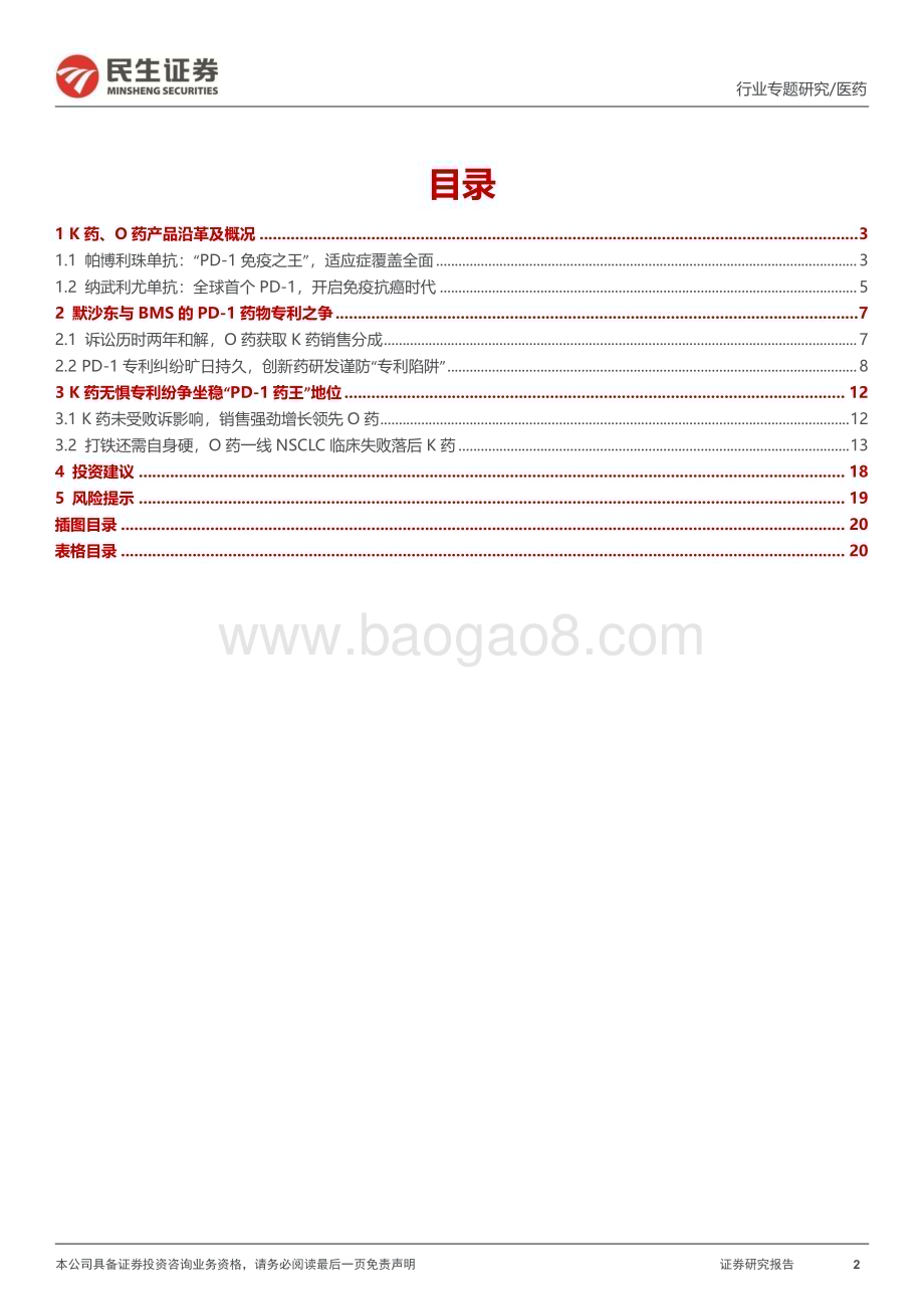20230719_民生证券_医药行业专利系列研究报告：K药、O药专利纠纷全梳理_21页.pdf_第2页
