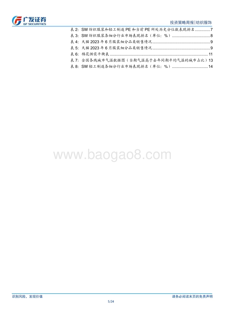 20230717_广发证券_纺织服饰行业：纺织服装与轻工行业数据周报7.10_7.16_24页.pdf_第5页