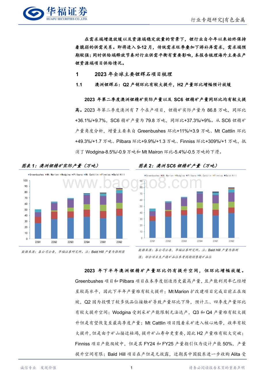 20230810_华福证券_锂行业专题报告：2023Q2海外锂资源供给继续放量H2非洲锂矿及美洲盐湖将继续拉动供给增加_32页.pdf_第4页