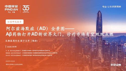 20231122_平安证券_生物医药行业阿尔兹海默症（AD）全景图：Aβ药物打开AD新世界大门诊疗市场有望双双点燃_39页.pdf