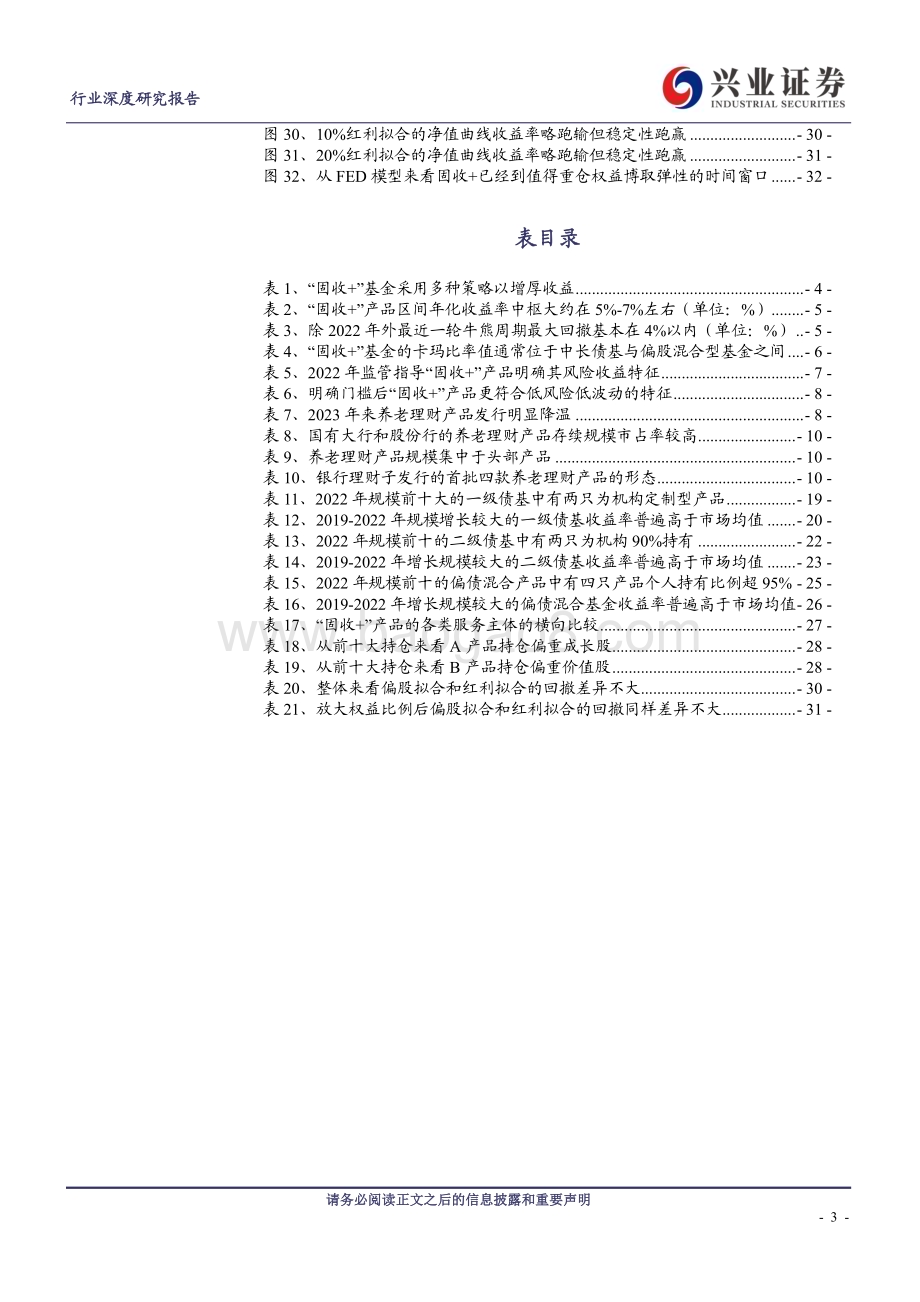 20230731_兴业证券_非银金融行业证券研究报告：如何打造爆款公募基金产品之固收＋篇_33页.pdf_第3页