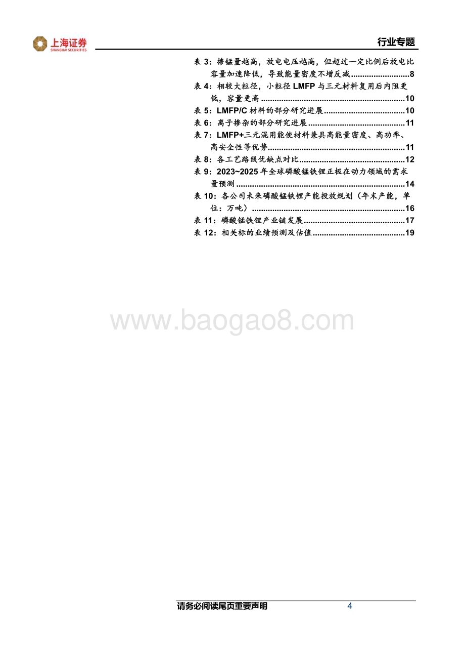 20231026_上海证券_电力设备行业证券研究报告：磷酸锰铁锂突破LFP能量密度瓶颈放量加速正当时_21页.pdf_第4页