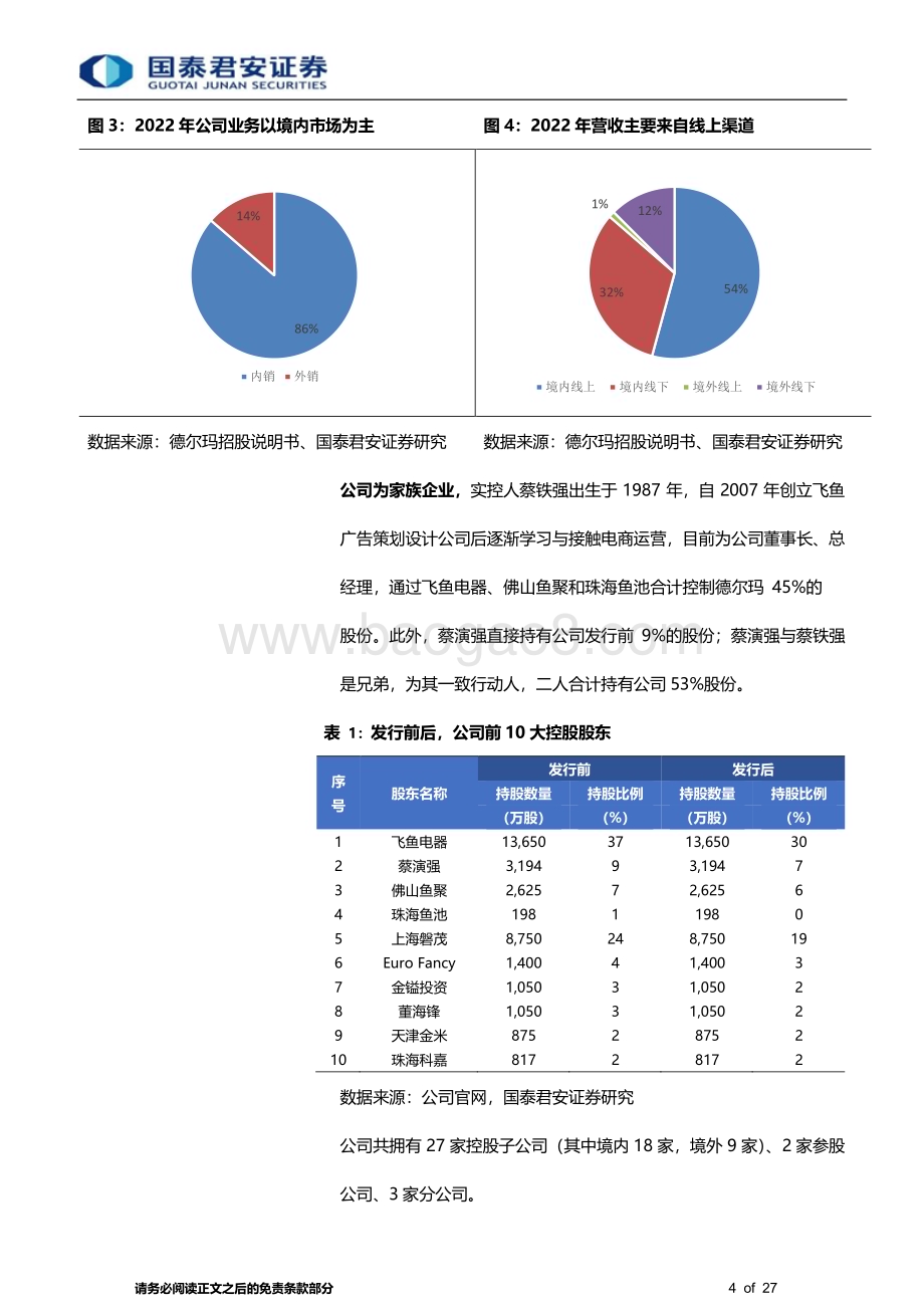 20230428_国泰君安证券_家用电器行业一文看懂德尔玛：依托电商时代而成长的小家电行业新星_28页.pdf_第4页