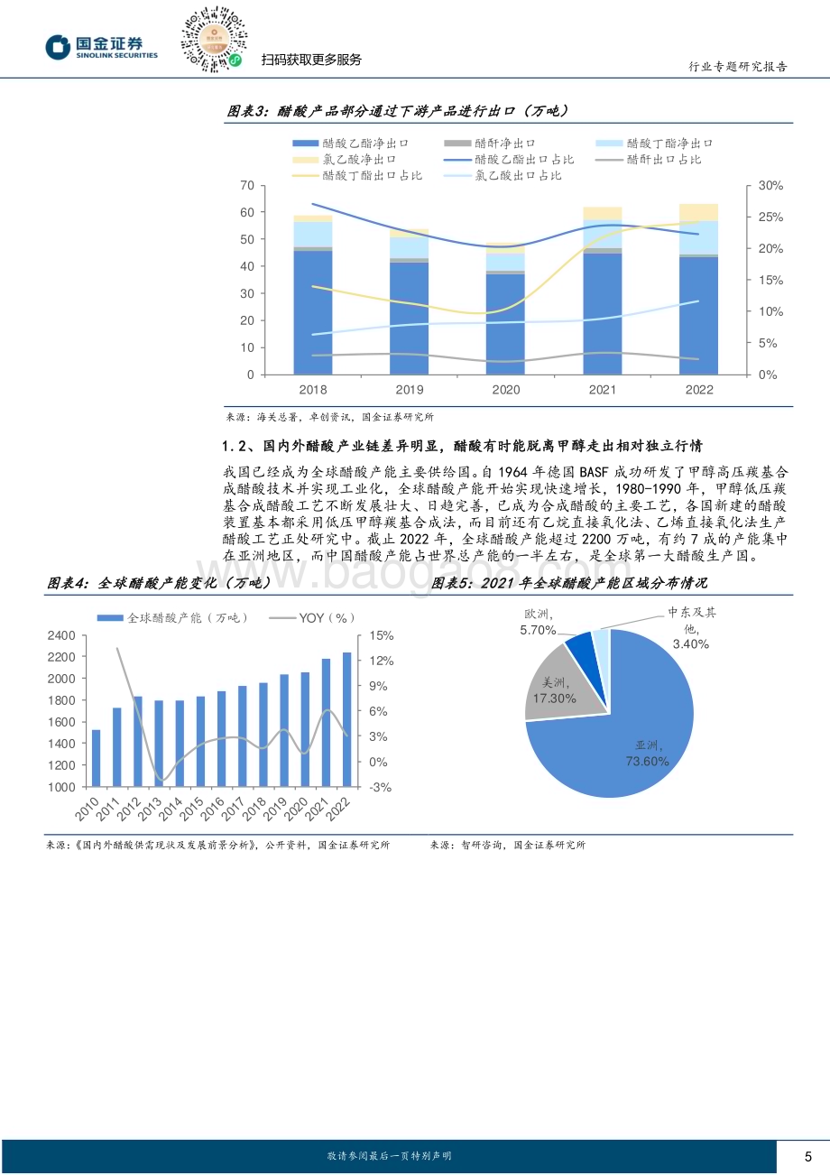20231012_国金证券_基础化工行业证券研究报告：醋酸产业链专题行业格局相对较好产能投放且行且看_23页.pdf_第5页