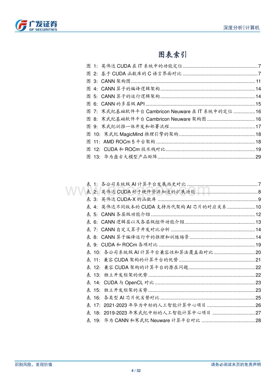 20230822_广发证券_计算机行业研究报告：独立自主的AI系统级计算平台是国产AI芯片构建生态壁垒的关键_32页.pdf_第4页