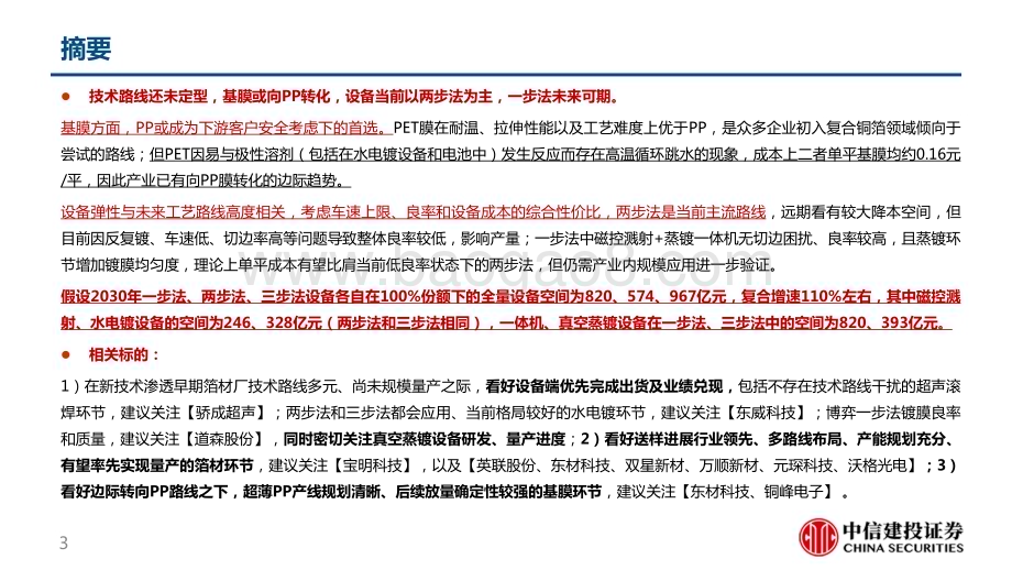 20230905_中信建投证券_锂电新技术行业报告之复合铜箔：百舸争流千帆竞乘风破浪正远航_50页.pdf_第3页