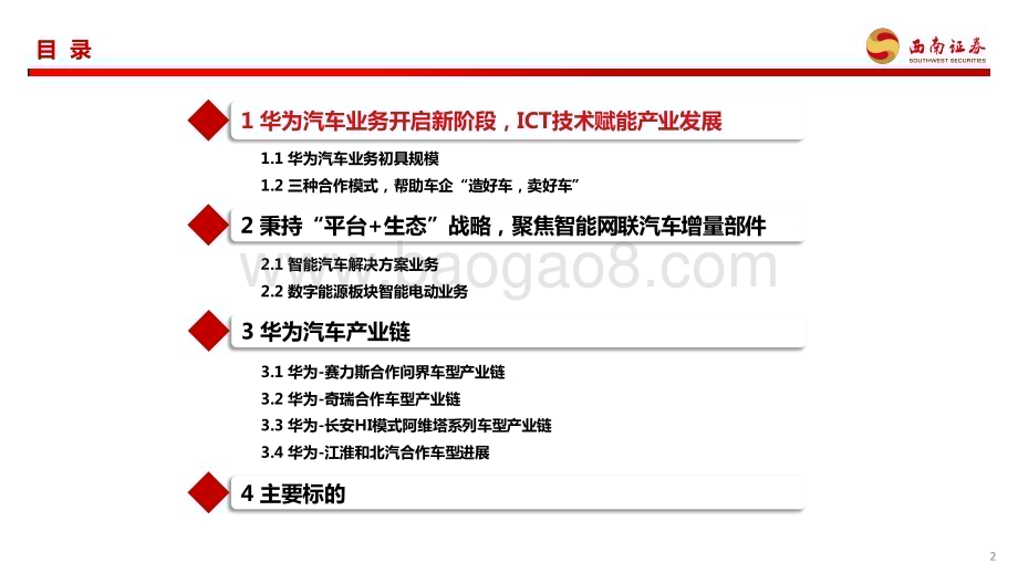 20231023_西南证券_华为汽车行业产业链专题报告：AITO问界一举成名重视新车型产业链机会_46页.pdf_第3页