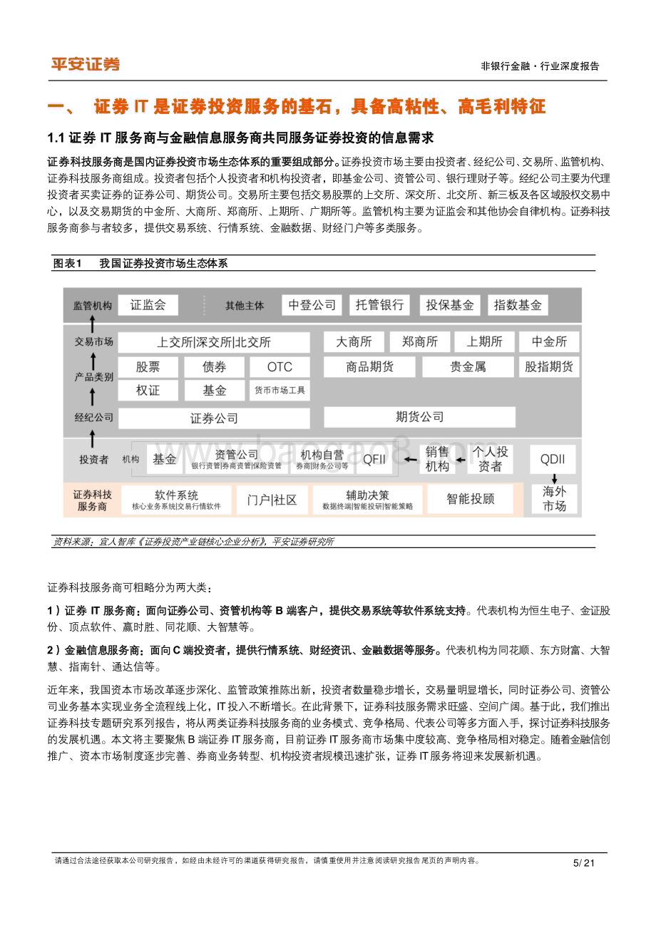 20230927_平安证券_非银行金融行业证券研究报告：政策、市场、技术共振证券IT迎发展新机遇_21页.pdf_第5页