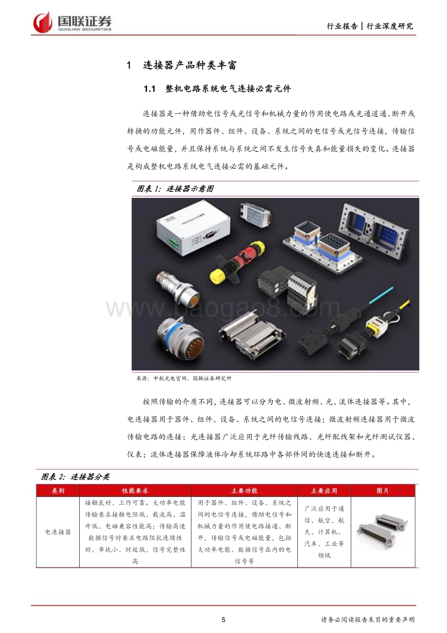 20230716_国联证券_国防军工行业报告：军用连接器行业龙头受益市场空间扩容_24页.pdf_第5页