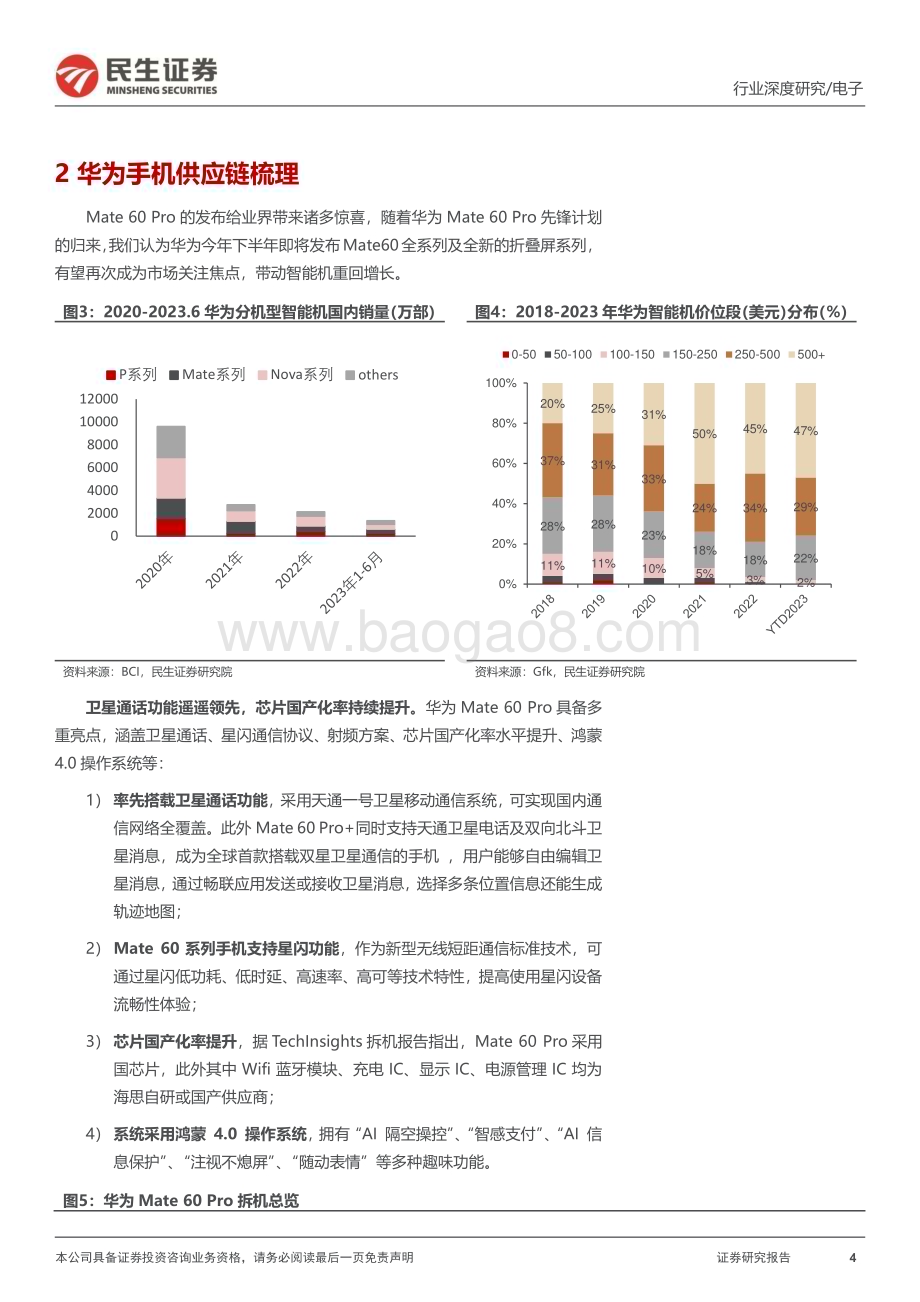 20230917_民生证券_电子行业深度报告：华为王者归来产业链整装待发_25页.pdf_第4页