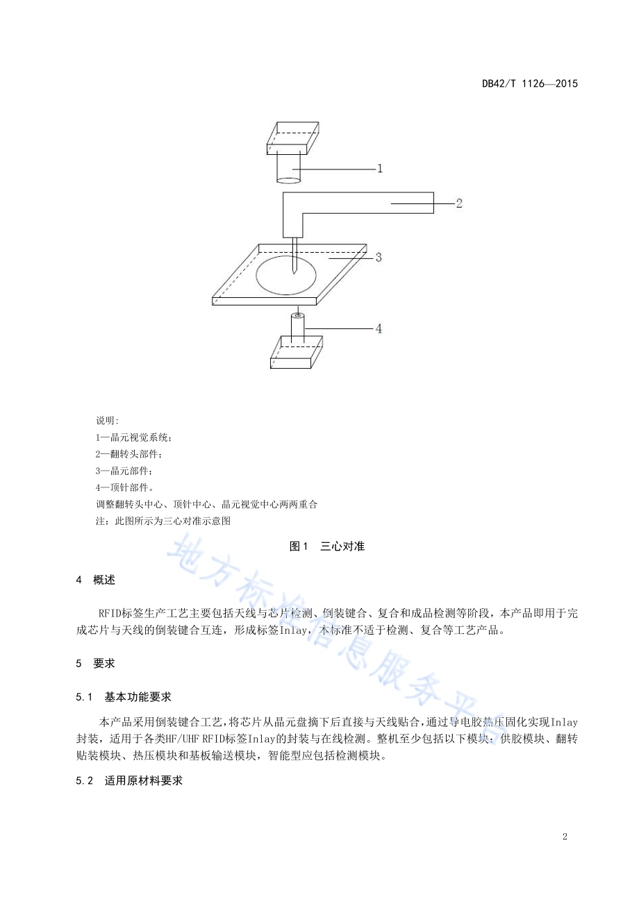 RFID封装设备通用技术条件DB42／T 1126-2015.pdf_第5页