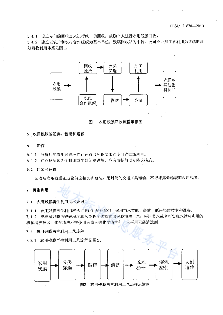 农用残膜回收利用技术规范DB64／T 870-2013.pdf_第5页