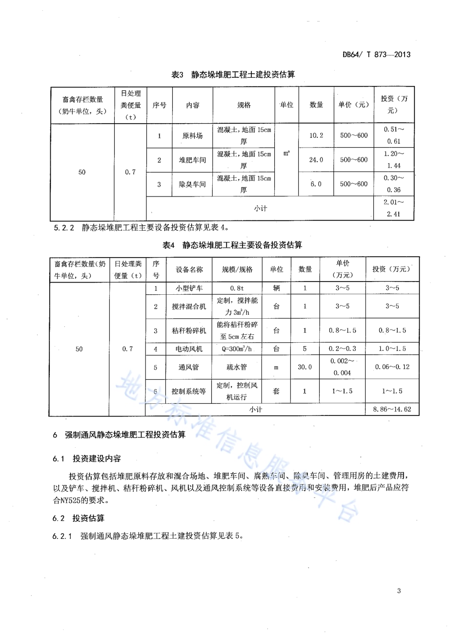 农村畜禽养殖污染防治项目投资指南DB64／T 873-2013.pdf_第5页