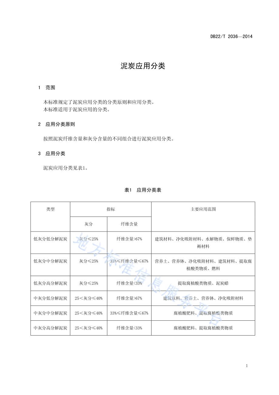泥炭的应用分类DB22／T 2036-2014.pdf_第5页