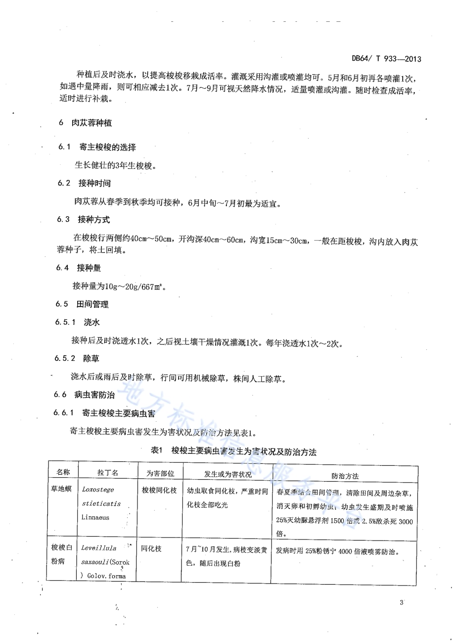肉苁蓉种植技术规程DB64／T 933-2013.pdf_第5页