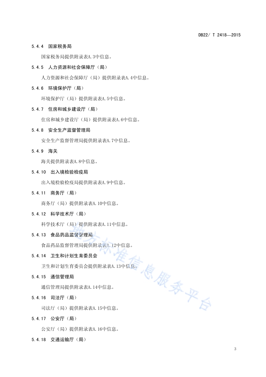 企业信用信息征集规范DB22／T 2418-2015.pdf_第5页