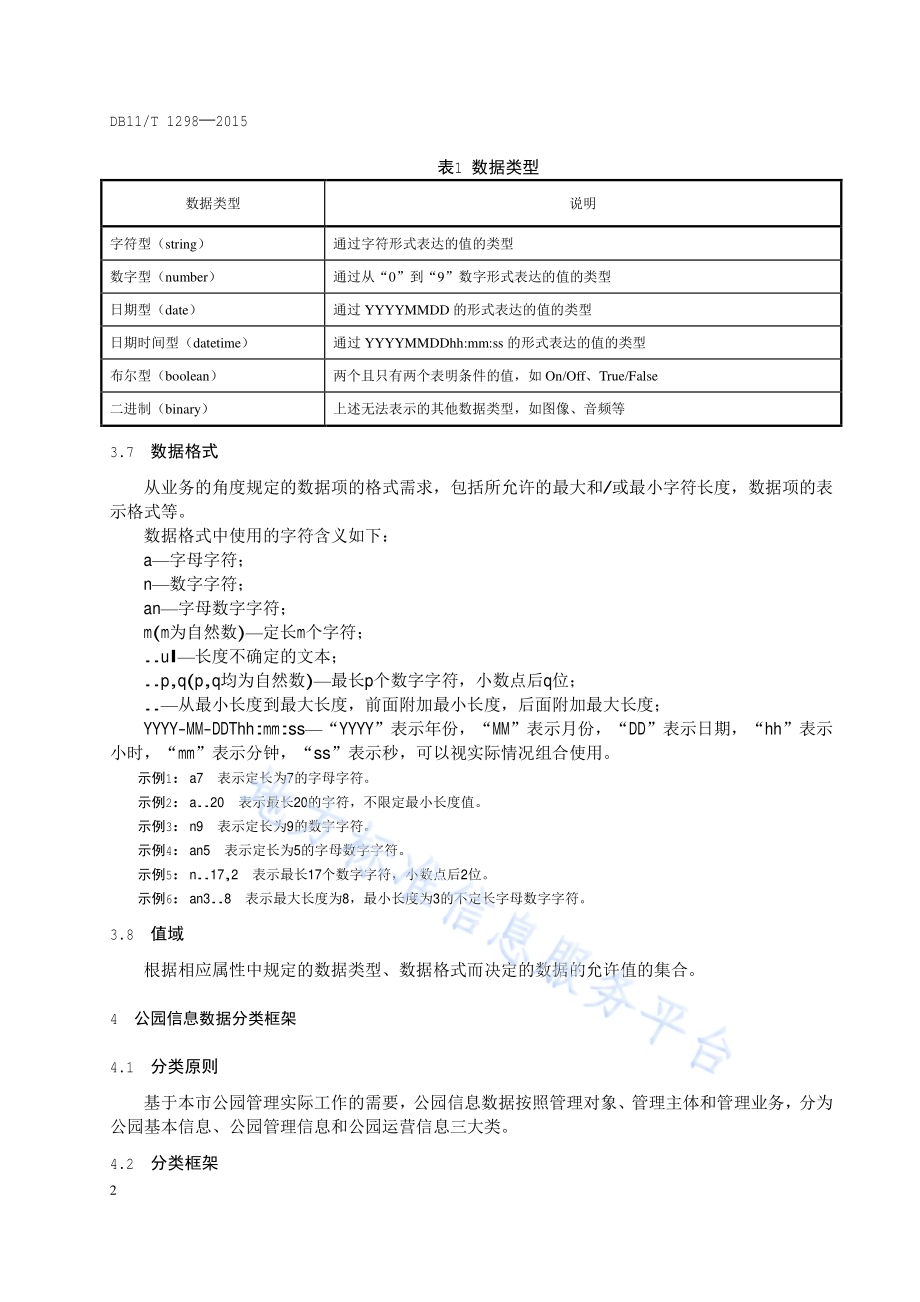 公园数据元规范DB11／T 1298-2015.pdf_第5页