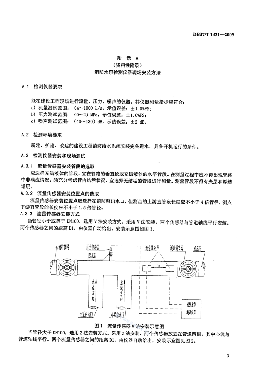建设工程消防水泵现场监测方法DB37／T 1431-2009.pdf_第5页