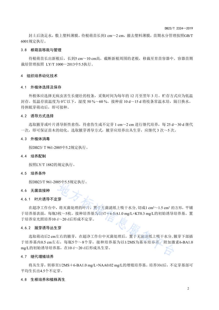 山杨幼化技术规程DB23／T 2324—2019.pdf_第4页