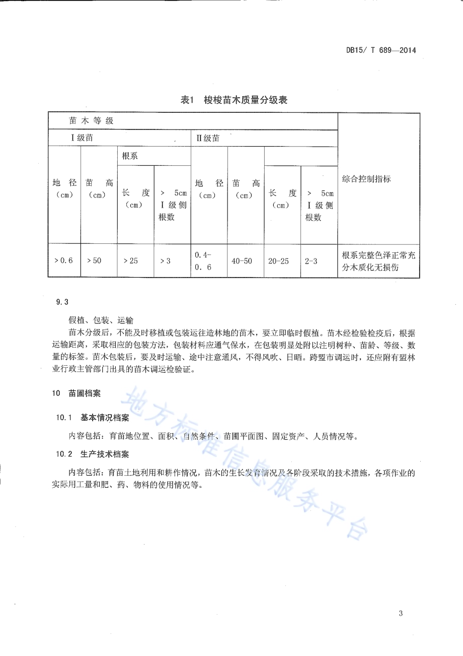 梭梭育苗技术规程DB15／T 689-2014.pdf_第5页