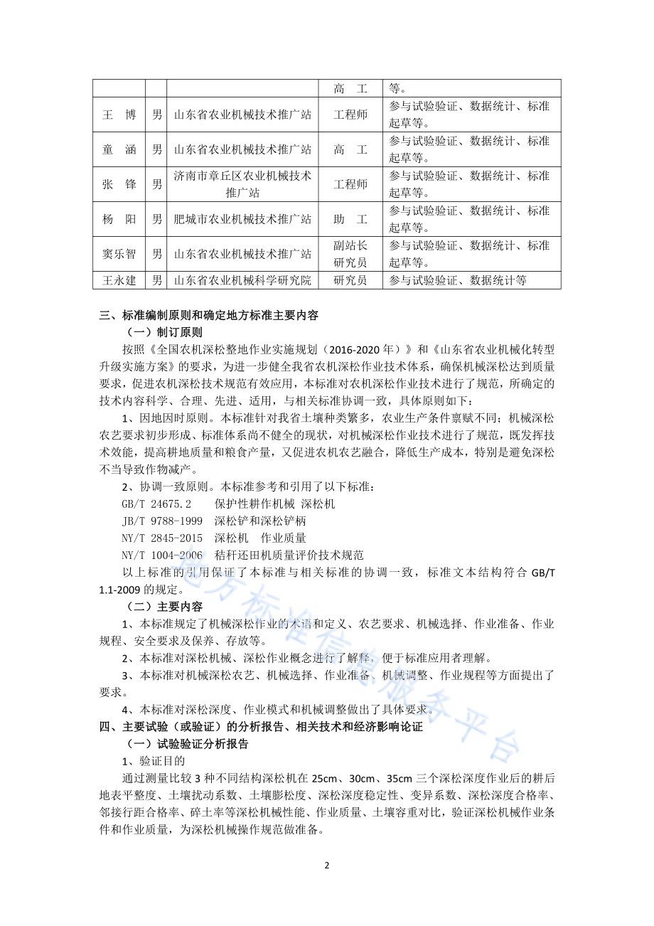 机械深松作业技术规程DB37／T 3562-2019.pdf_第2页