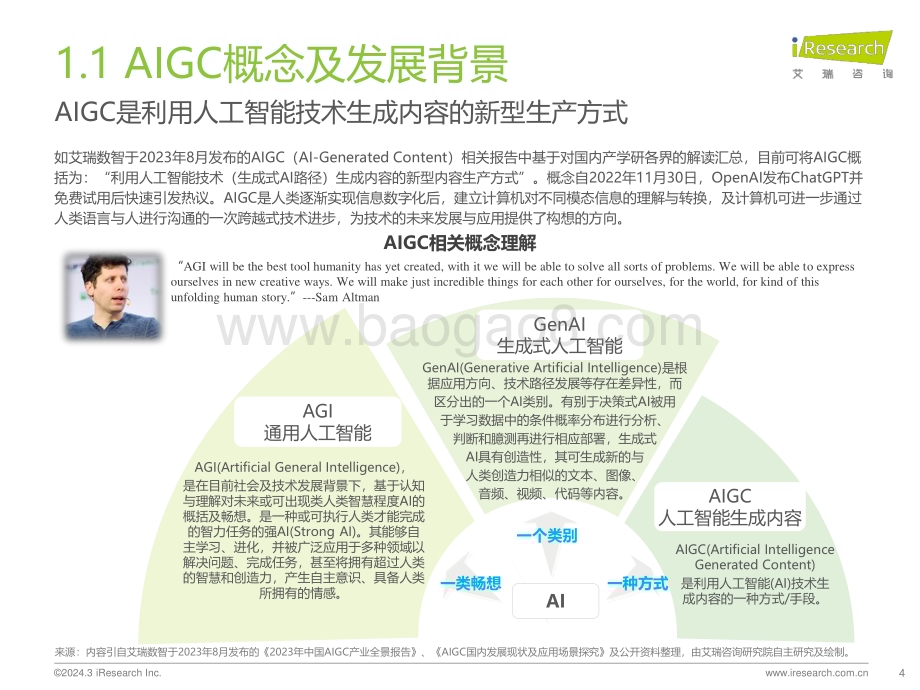 2024325_艾瑞咨询_2023年中国营销领域AIGC技术应用研究报告（51页）.pdf_第4页