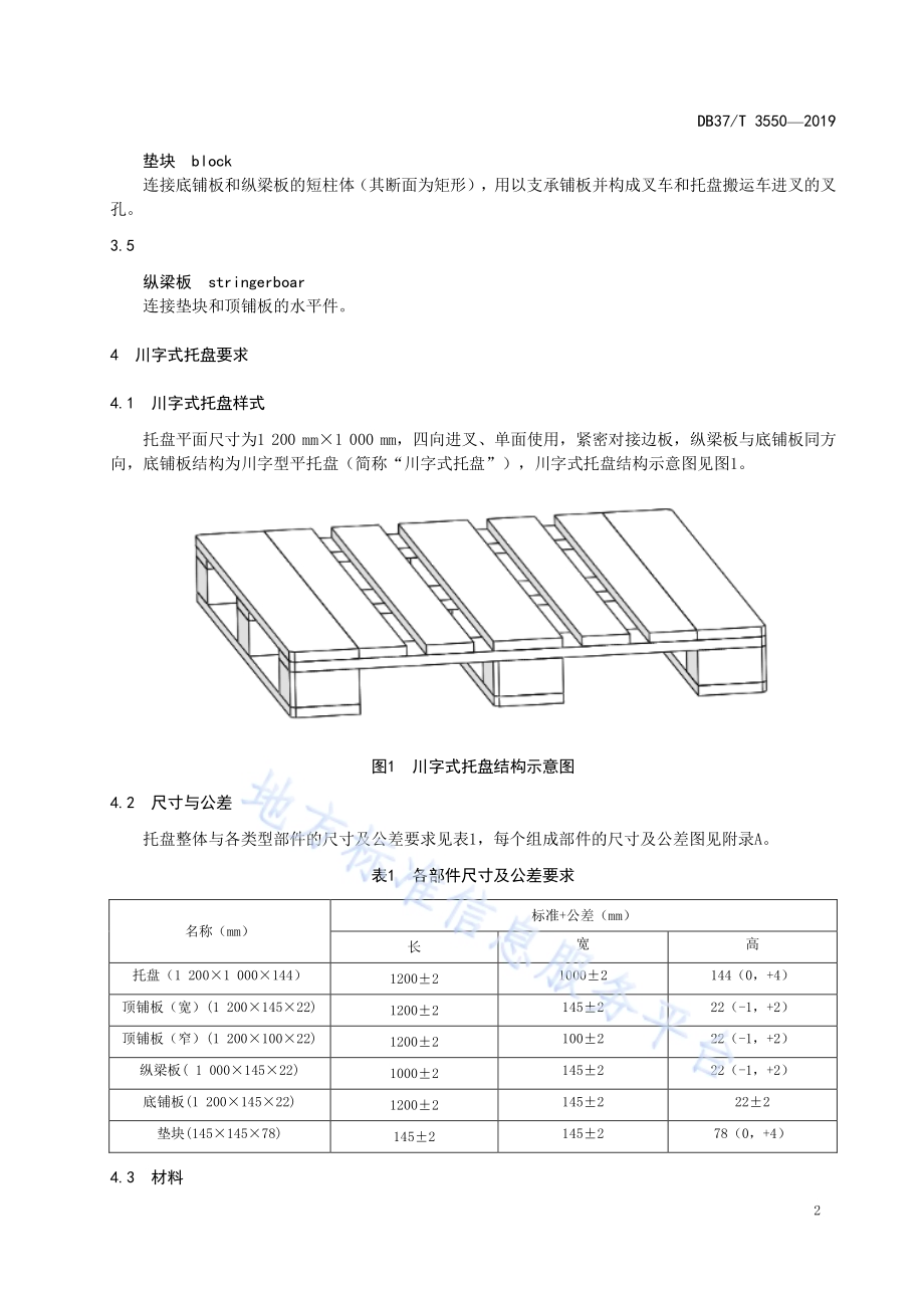 开放式循环木质平托盘通用技术要求DB37／T 3550-2019.pdf_第5页