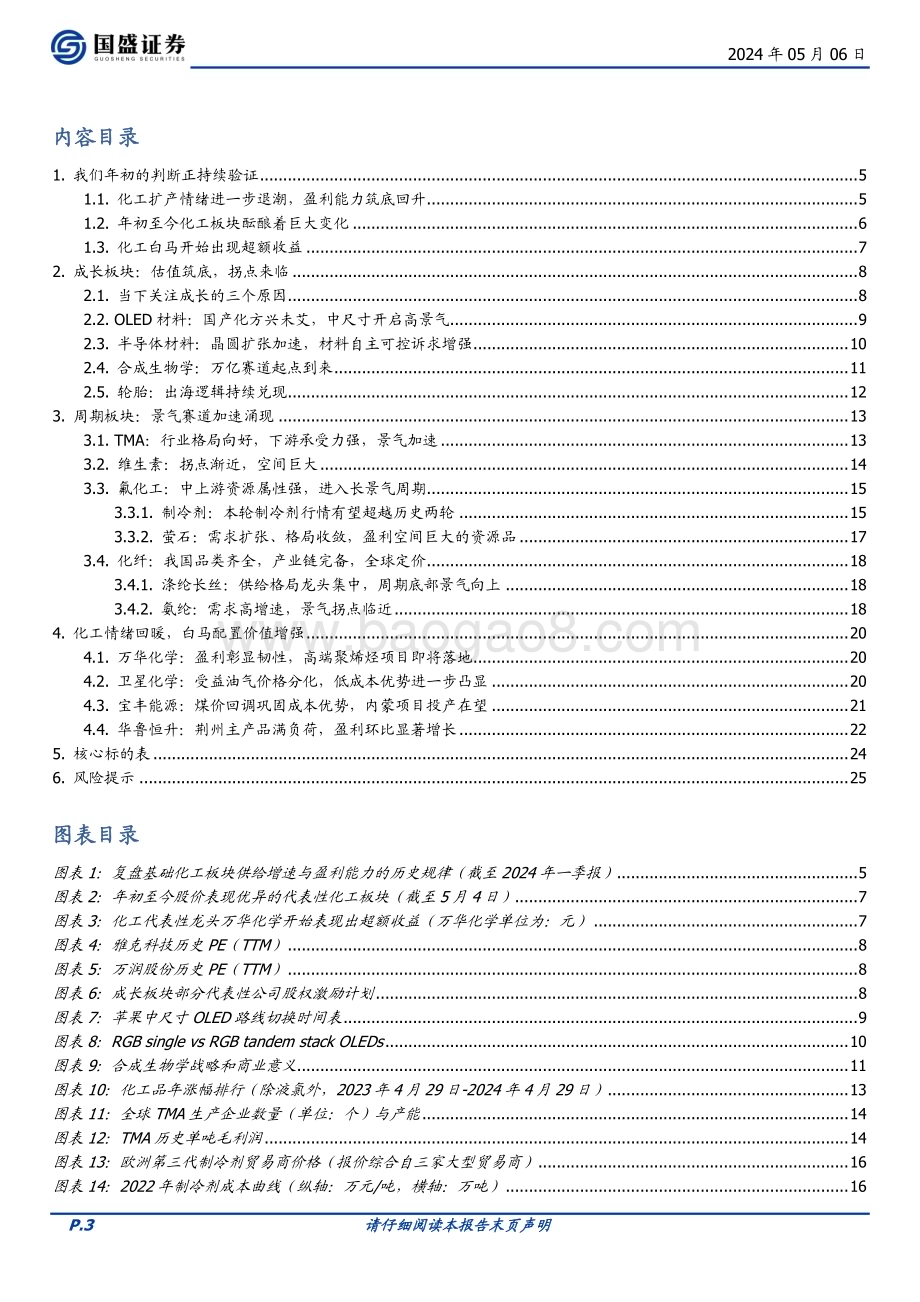 20240506_国盛证券_基础化工行业：化工迎来破晓我们看好什么_26页.pdf_第3页