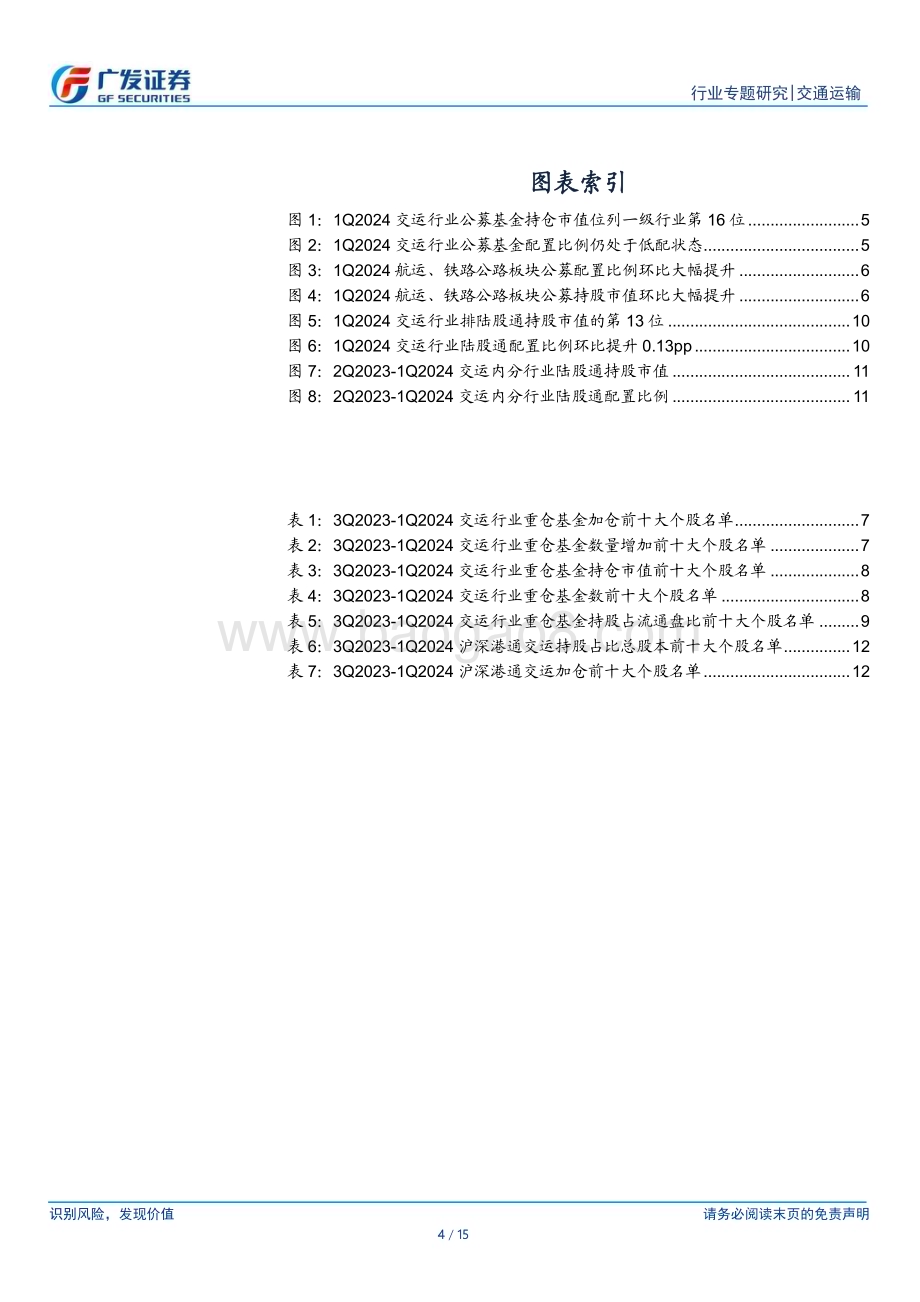 20240506_广发证券_交通运输行业：交运攻守兼备吸引内外资增配航运、公铁板块获得青睐_15页.pdf_第4页