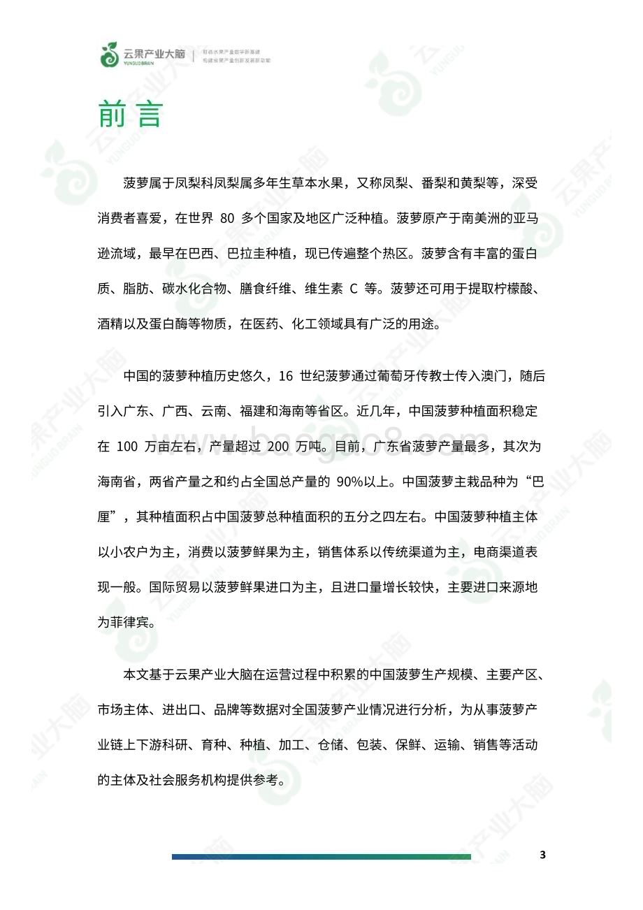 20240512_云果_水果行业：2024年中国菠萝产业数据分析简报_21页.pdf_第5页