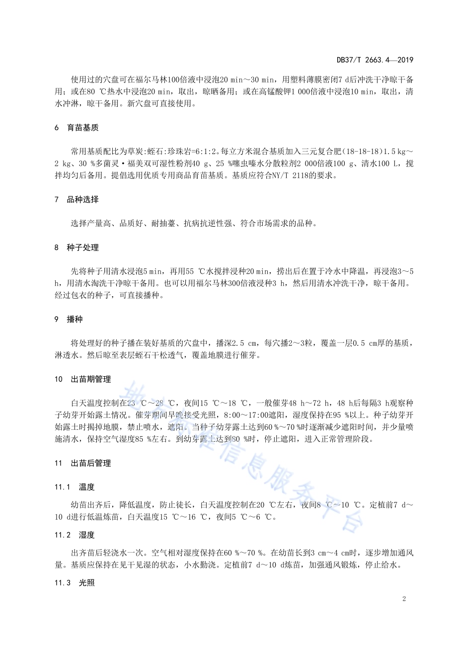 集约化穴盘育苗技术规程　第4部分：洋葱DB37／T 2663.4-2019.pdf_第5页